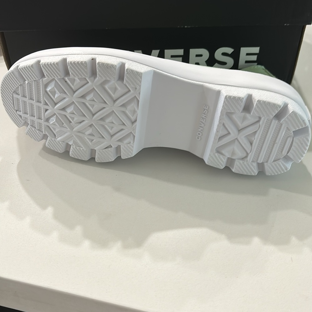 Mint Green Converse Platform - image 2